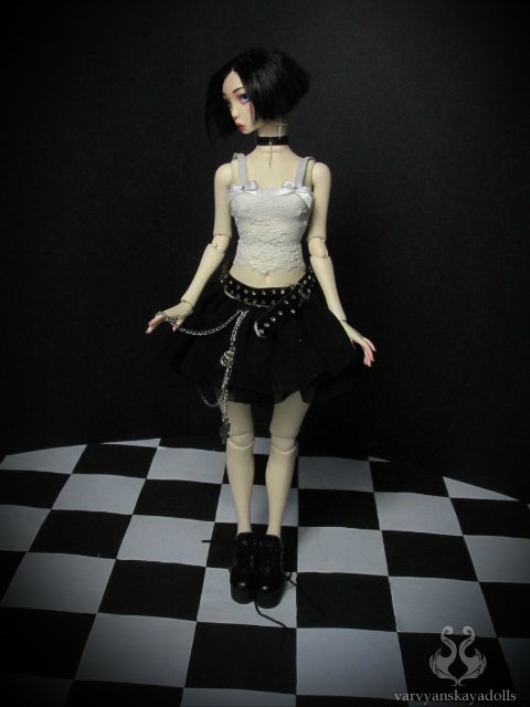 Полиуретановая шарнирная кукла Матильда (фото 3)