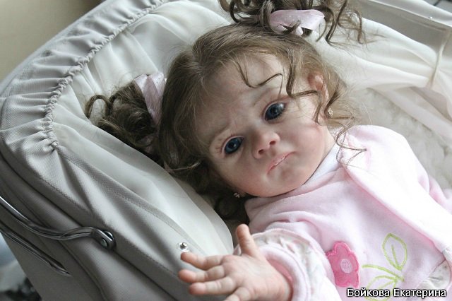 Кукла реборн Frida от Karola Wegerich в моём исполнении