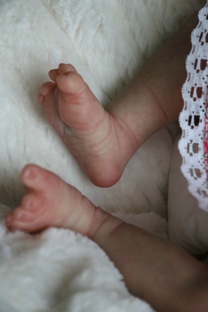 Спящая малышка Рози 2. Куколка реборн Виктории Вишни