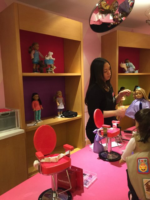 Магазин American Girl в Нью Йорке | Бэйбики Магазин American Girl в Нью Йорке