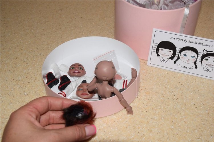 Одна кукла, а столько образов! Распаковка "Домисоль", авторская кукла Марии Пикуновой (фото 5)