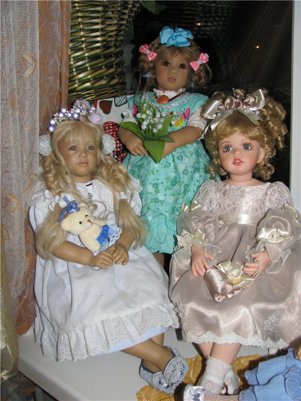 Красота на подоконнике | Бэйбики Красота на подоконнике — Коллекционные куклы разных авторов (Разное): редкие бренды