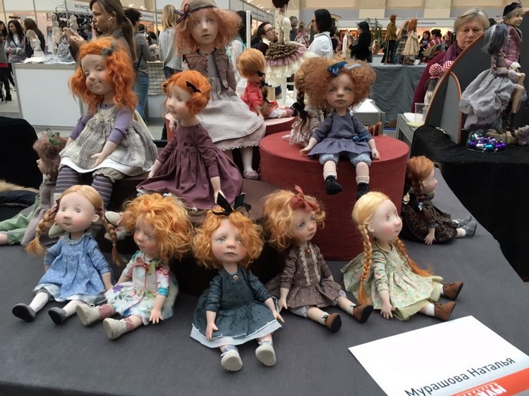 Москва "Гостиный двор" 2016 - Международная выставка "Искусство куклы" - мой взгляд