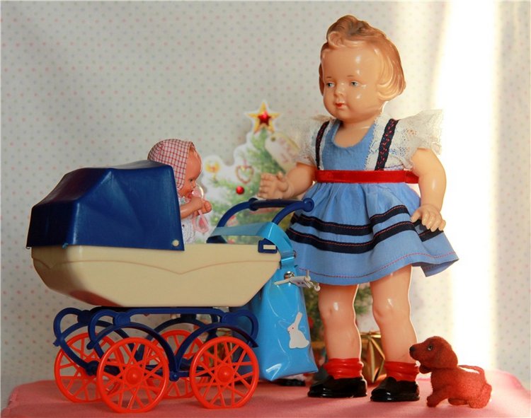 Сестрёнки — Винтажные куклы ГДР (Немки): Бигги