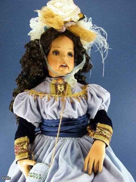 Дарлин-фарфоровая кукла от Донны Руберт