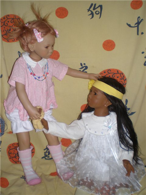 Паулина и Пачита. Куклы Annette Himstedt (фото 10)