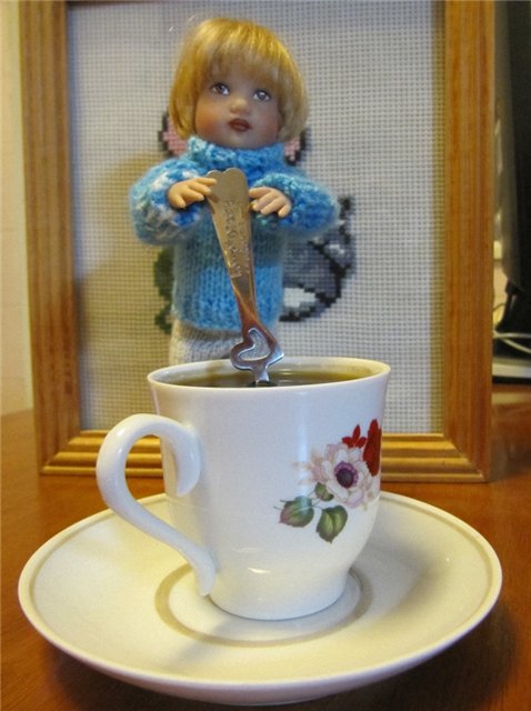 Как Михель на работу к маме ходил. Коллекционная кукла Helen Kish (фото 4)