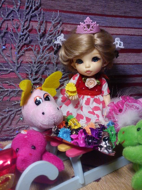 Манюнькины Рождественские подарочки. BJD PukiFee Ante (фото 5)