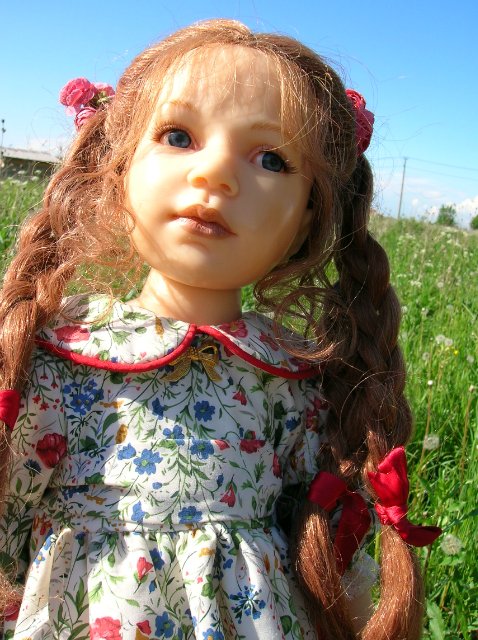 Ключи от лета или Полевица. Коллекционная кукла Элизы Глазгольд