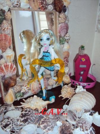 Monster High: Первые фото Лилии ( Lagoona Blue) (фото 9)