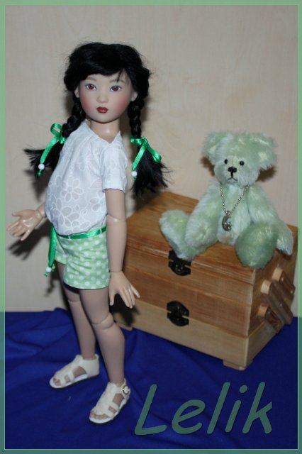 Фисташковое мороженное, или новый наряд для Саффи от Helen Kish (фото 8)