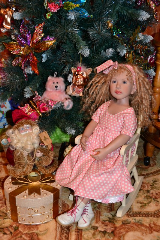 Наша новогодняя елка! Кукольная коллекция