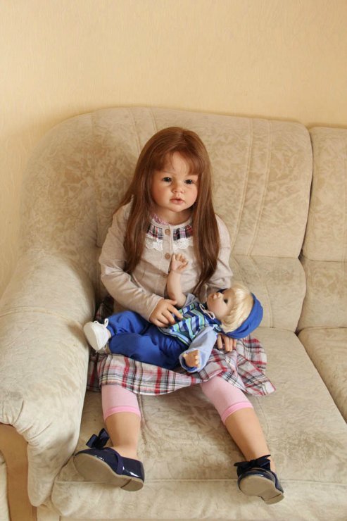 Девочка Эвелина — Куклы Реборн (Reborn): работы мастеров