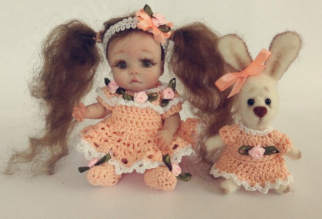 Лилюша. Авторская кукла Анны Добряковой