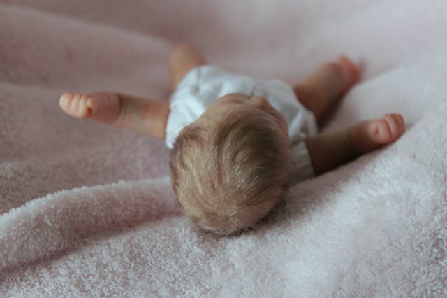 Мини зайка... Куколка реборн Вишни Виктории