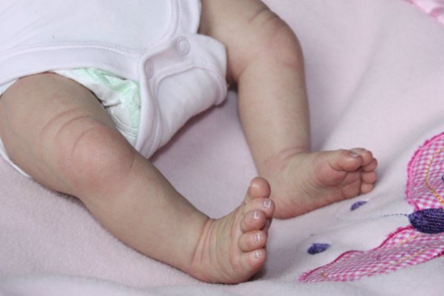 Малышка Софиика новая жизнь, кукла реборн Беспаловои Жанны (фото 7)