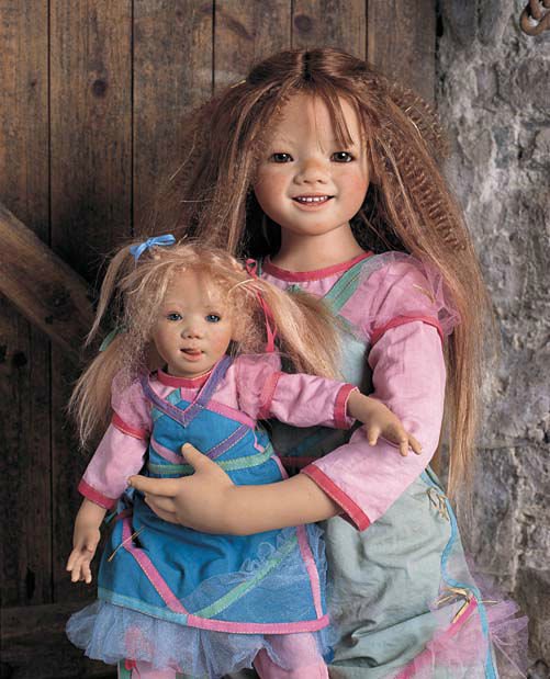 Liska and Lotta великолепная парочка от Annette Himstedt спецвыпуск коллекции 2005 года Summer Kinder (фото 2)