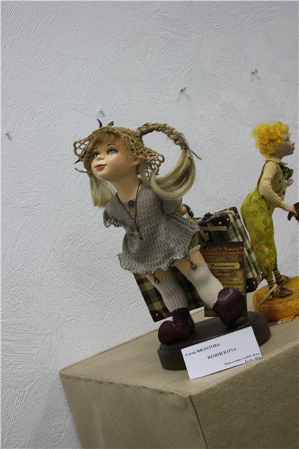 "Кукольный вернисаж". V выставка авторских кукол и медведей Тедди в Нижнем Новгороде 2014