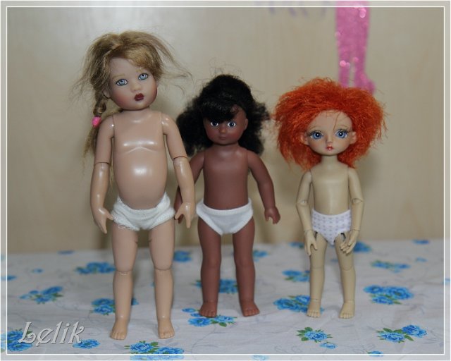 Моя лепта в сравнении кукол