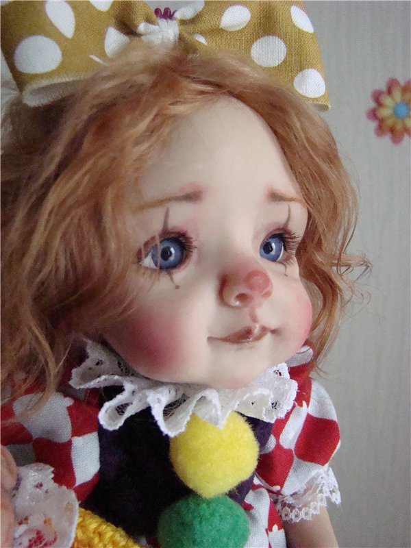 Арлекина. Авторская кукла Кондрашовой Ирины (фото 8)