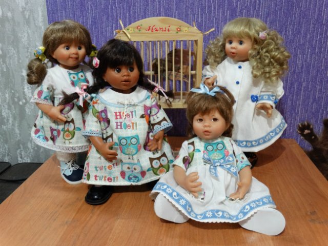 Новые нарядики для любимых малышек