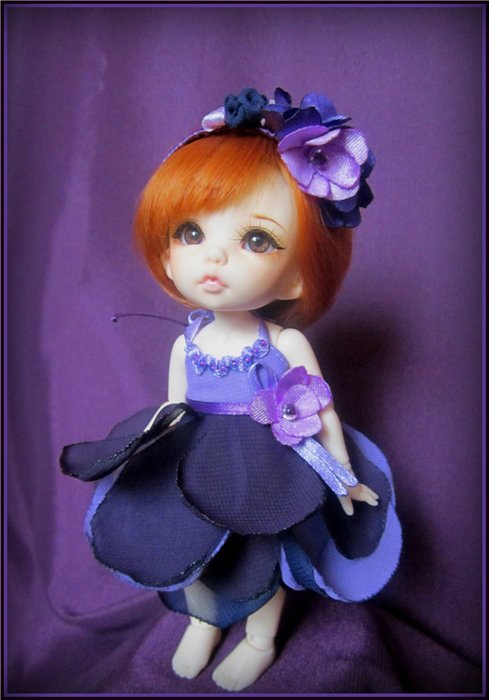 Немного сказки(фантазийные наряды для куколок LittleFee,PukiFee,MiniFee,Ellowyne) (фото 4)