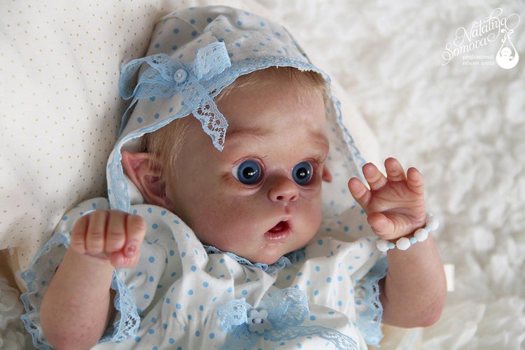 Эльфик Герда. Кукла реборн Наталии Сомовой (фото 5)