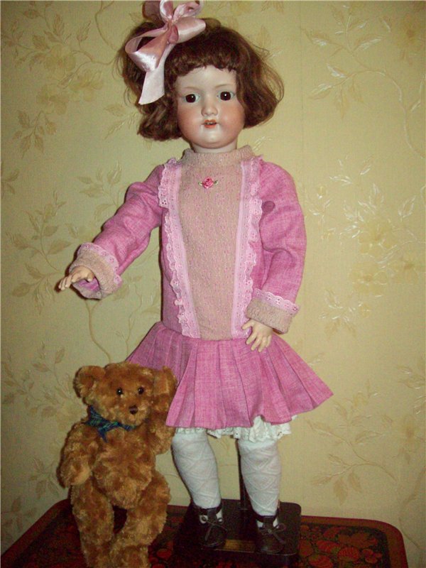 Преображение. Девочка в розовом. Armand Marseille (фото 3)