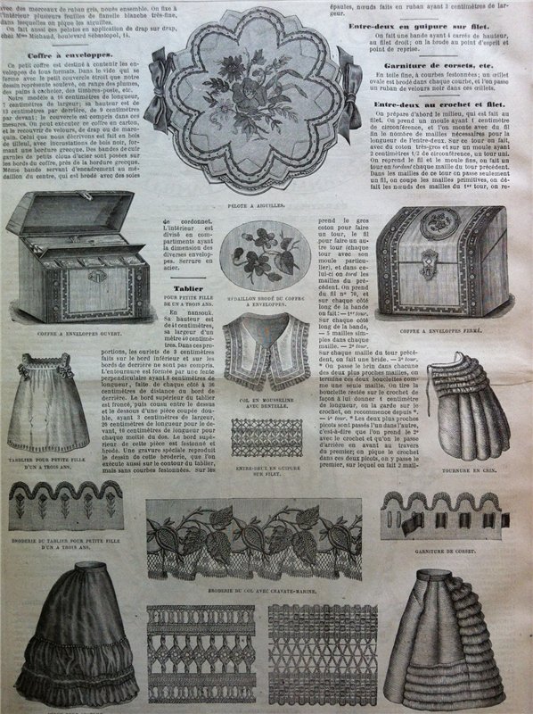 Журнал мод La Mode illustrèe (журнал для всей семьи)