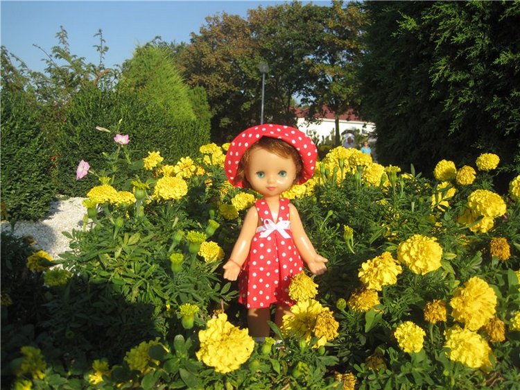 Галчонок и лето. Винтажна куколка СССР Галя