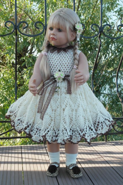 Платья крючком со схемкой 2015 лето - 2 (фото 3)