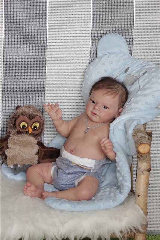 Коленька - кукла реборн Ковылиных Светланы и Эдуарда (фото 3)