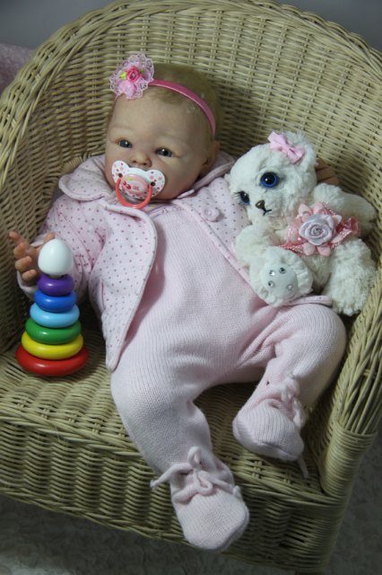 Пышка Пэрис. Куколка реборн Виктории Вишни