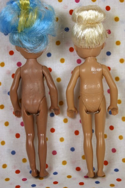 Сравнительный обзор Челси от Mattel и её китайского аналога