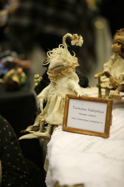 Великолепие выставки "Искусство Куклы" 11 декабря 2015 г