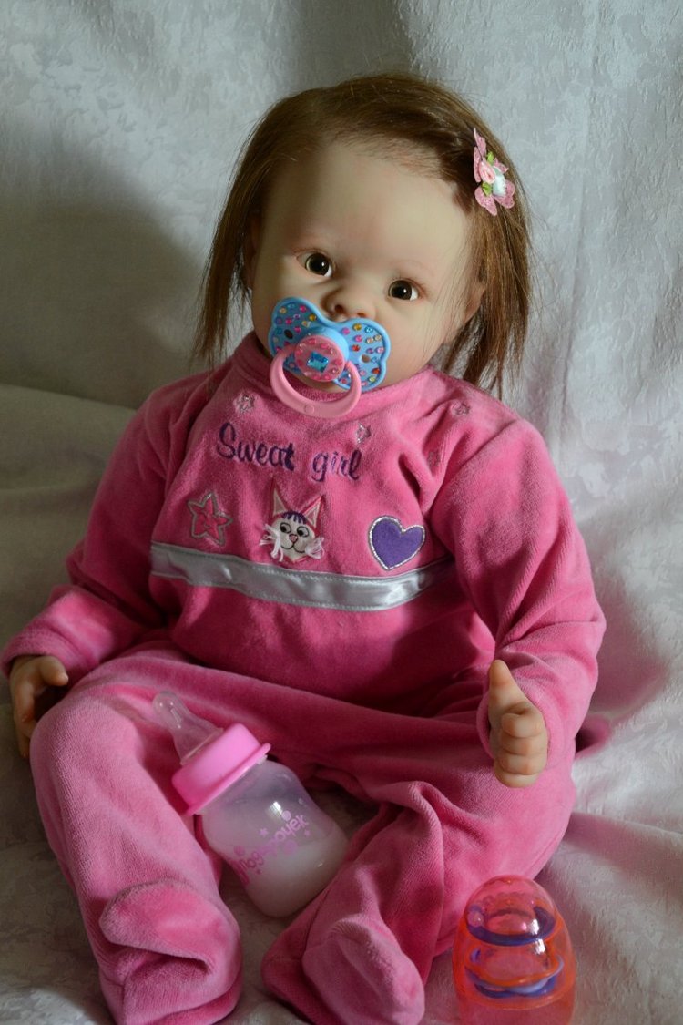 Реборн малышка, чудо под Новый год (фото 4)