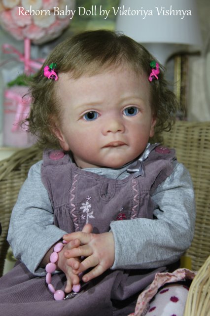 Настенька из сказки Морозко! Куколка реборн Виктории Вишни