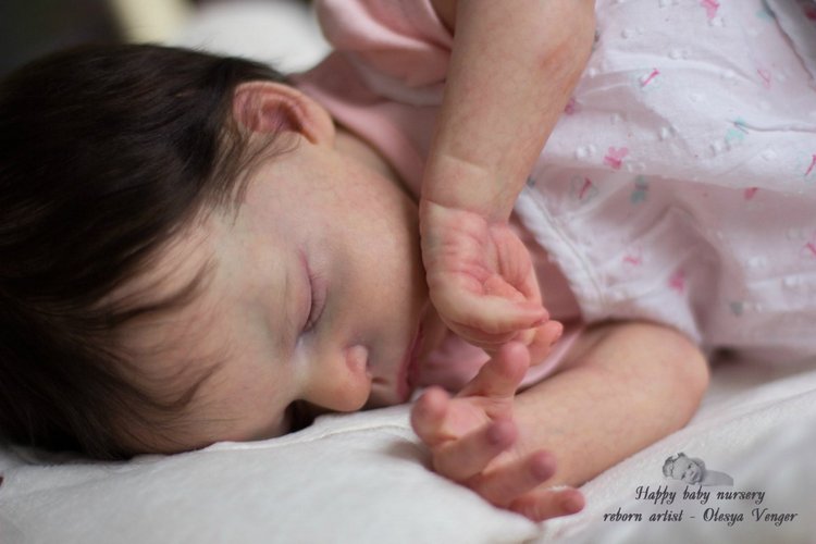 Настюшка - Прелестюшка. Кукла реборн Олеси Венгер