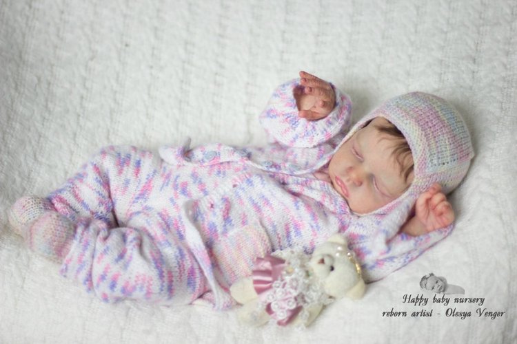 Настюшка - Прелестюшка. Кукла реборн Олеси Венгер