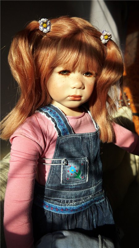 Рыженький лисёнок Лиззи Lizzie от Annette Himstedt (фото 6)