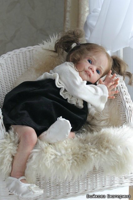 Кукла реборн Frida от Karola Wegerich в моём исполнении