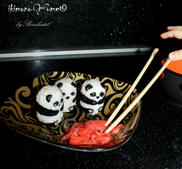 Рисовые пандочки — Авторские игрушки из разных материалов: синельная проволока (фото 6)