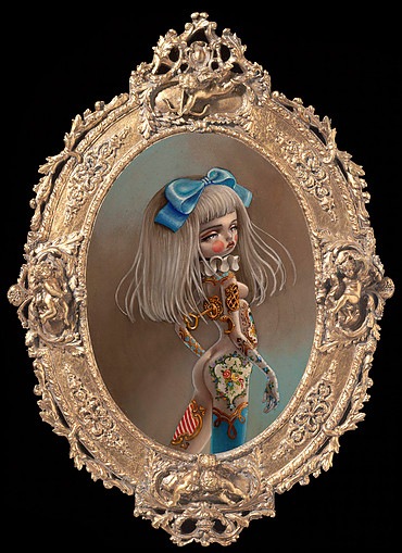 Мрачные и прекрасные куклы художницы Кукула (Kukula) в оригинальных арт иллюстрациях Натали Абрамович. Много фото