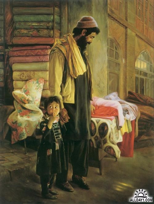 Реалистичная живопись Востока: Иман Малеки