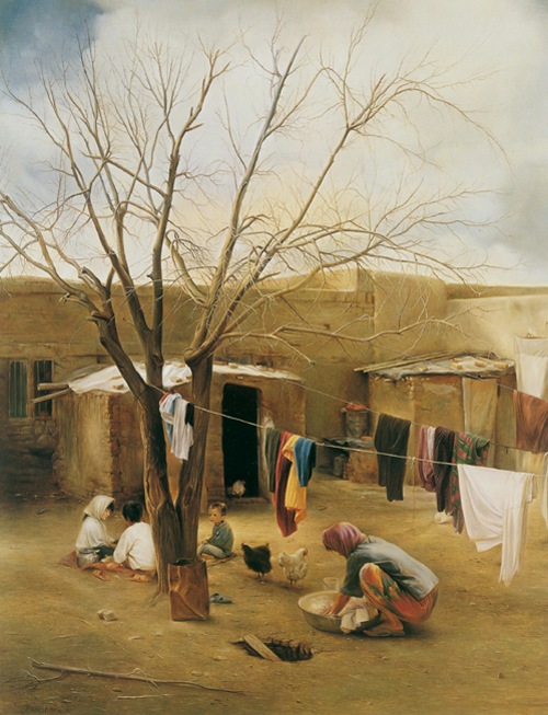 Реалистичная живопись Востока: Иман Малеки (фото 8)