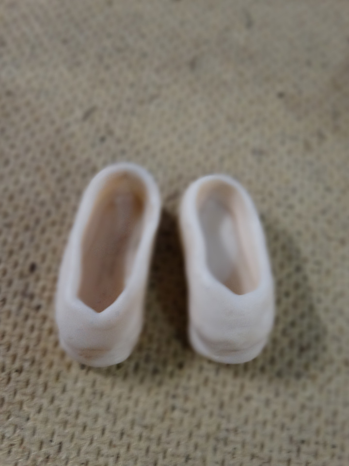 Туфельки из запекаемого пластика для кукол