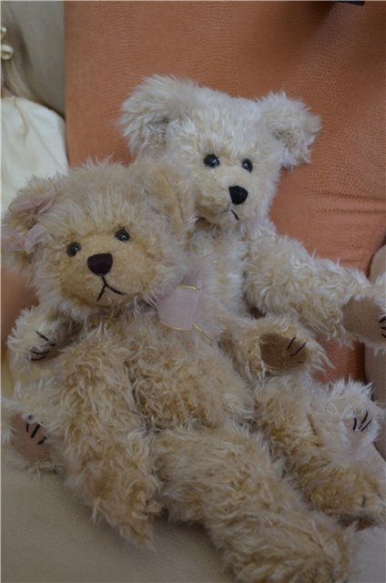 Сестрички Мери-Кейт и Джоэлла и их мишки. Автор Rose Mary Strydom