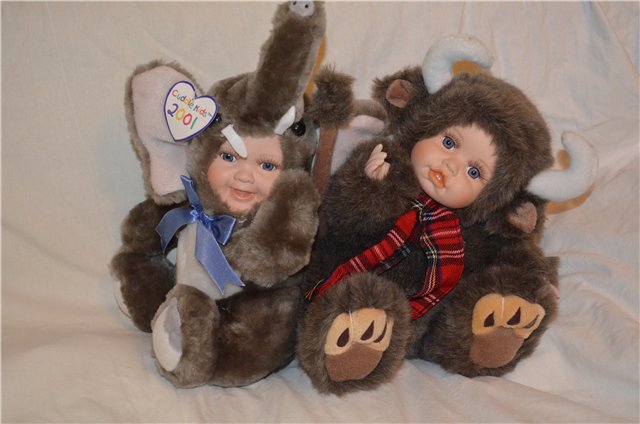 Такие смешные... Кто они? Плюшевые кукло-звери CUDDLE KIDS (фото 4)