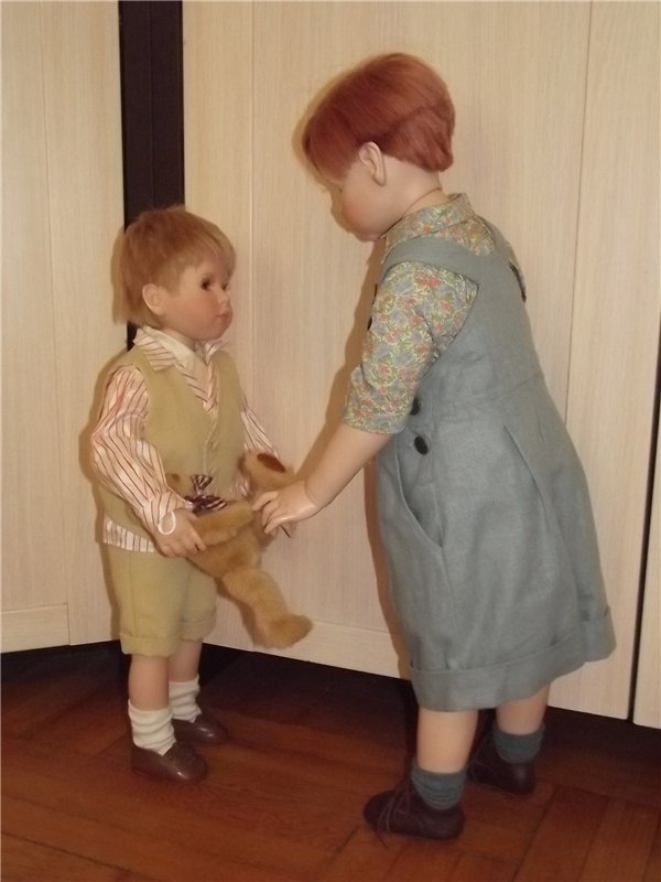 Поговорим о мальчиках. Кевин и Тобиас-Георг от Хильдегард Гюнцель (Hildegard Gunzel) для WPM