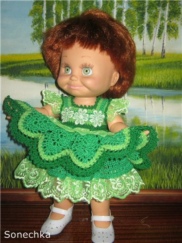 Кружева, кружева, кружева... Нарядные платья для фэйсинок, Galoob Baby Face